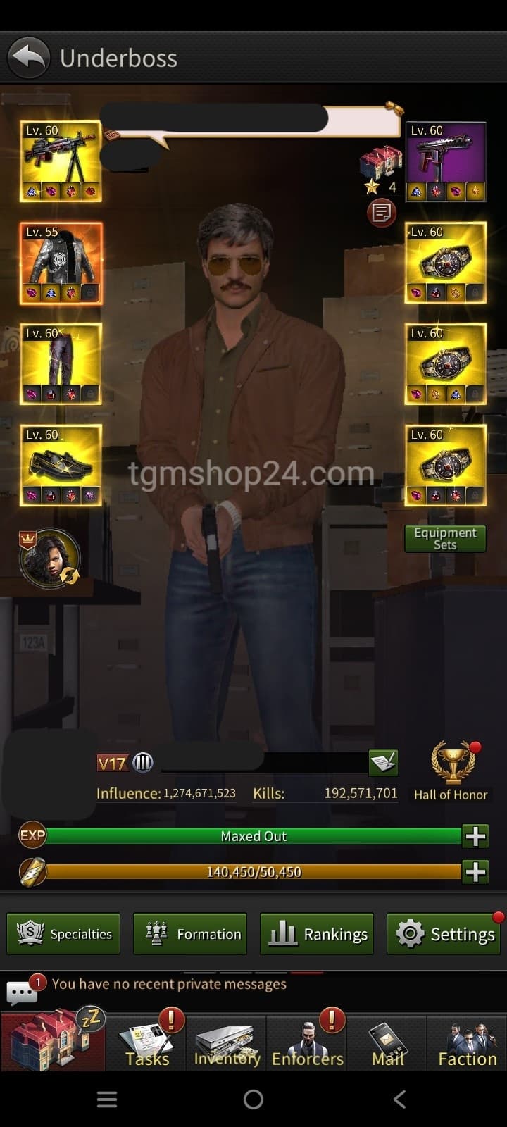 1.2 Billion Account VIP 17 Star Level 9 Hellcat Grand