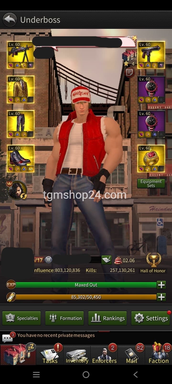 803m Account 10 Star Mansion Paid Enforcer