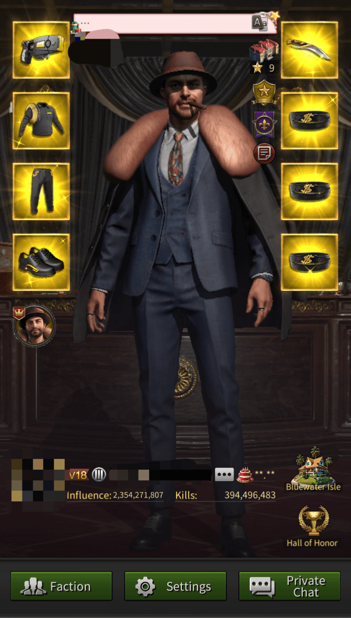 2.3B Power 3 legacy Godfather, tops Godfather+3, Skin mansion Liberty Hall star 4