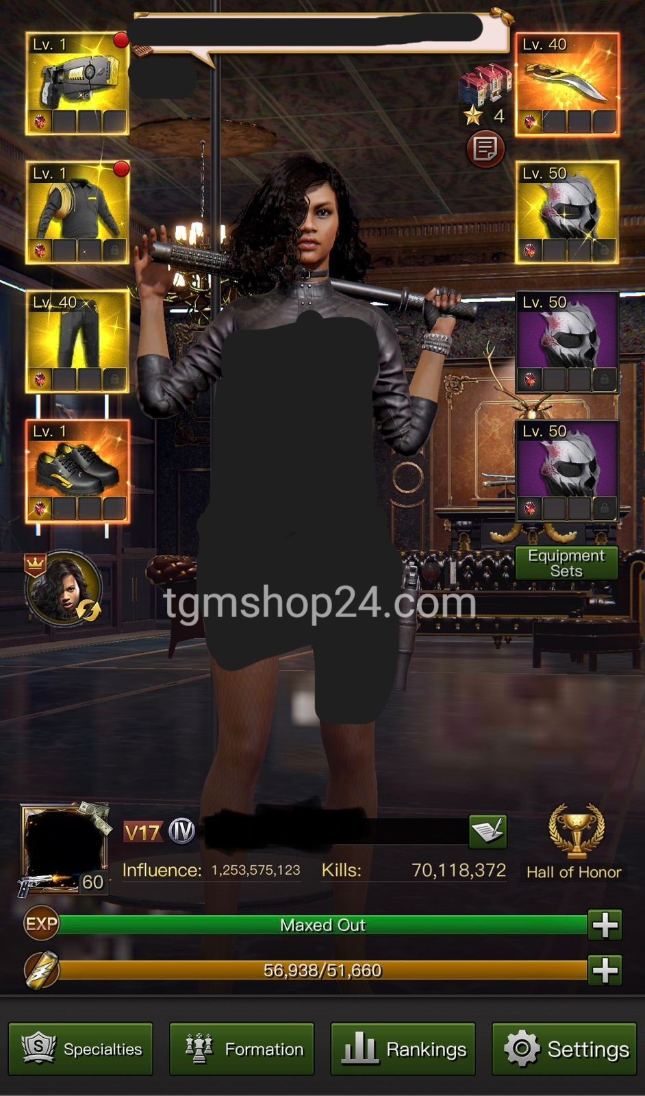 1.2 Billion Account VIP 17 Star Level 7 1 million Gold