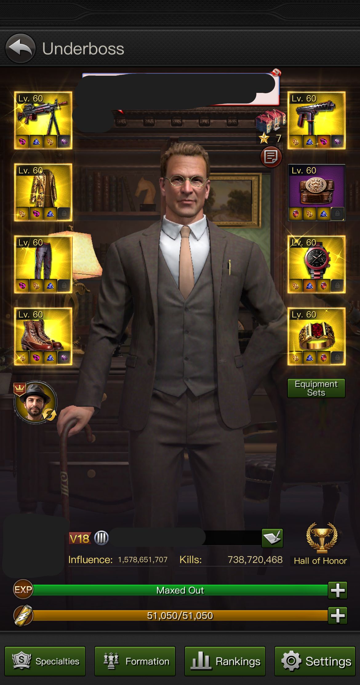 1.5 Billion Account - Permanent Mansion - 10 Star